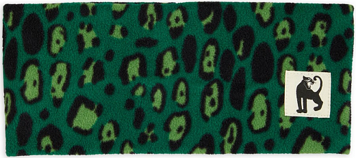 Снуд LEOPARD FLEECE GREEN от бренда Mini Rodini