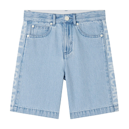 Шорты Moniker Tape Denim от бренда Stella McCartney kids