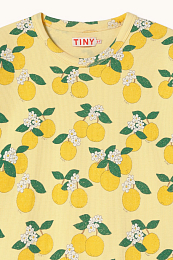 Футболка Blooming lemon от бренда Tinycottons Желтый