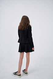 Пиджак с юбкой черного цвета от бренда NOT A TOY