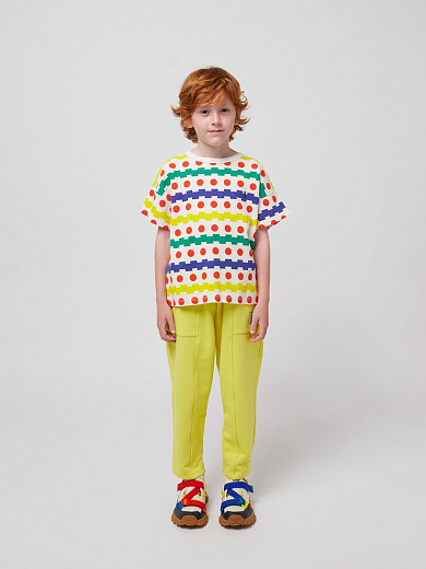 Футболка Geometric от бренда Bobo Choses Разноцветный