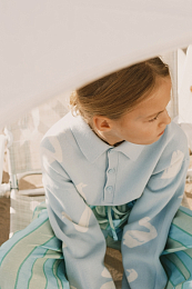 Джемпер Sky Swan от бренда Tinycottons