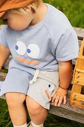 Футболка Smiley от бренда Sproet & Sprout Голубой