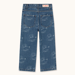 Джинсы Dogs Print от бренда Tinycottons