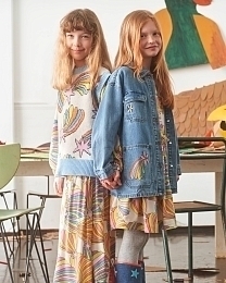 Платье Shooting Stars от бренда Stella McCartney kids