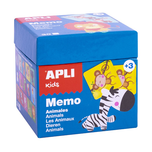 Мемори Животные от бренда Apli Kids