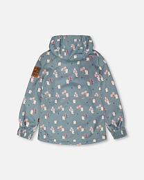 Куртка с принтом котят и штаны от бренда Deux par deux