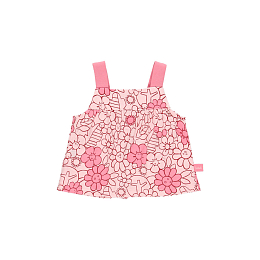 Топ и блумеры Pink flowers от бренда Boboli