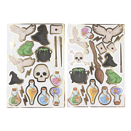 Наклейки Гарри Поттер 40 шт от бренда Tim & Puce Factory