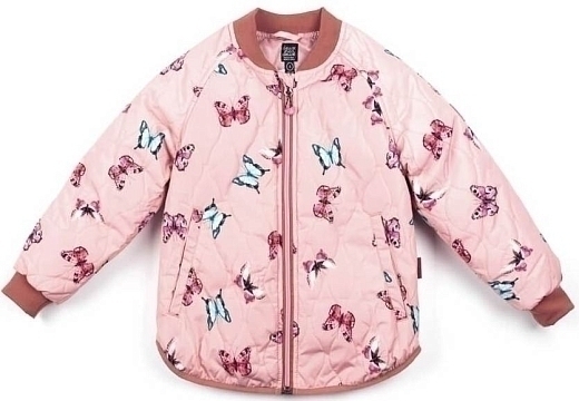 Куртка стеганая розового цвета от бренда Deux par deux
