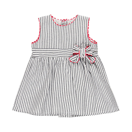 Платье в полоску и блумеры от бренда Boboli