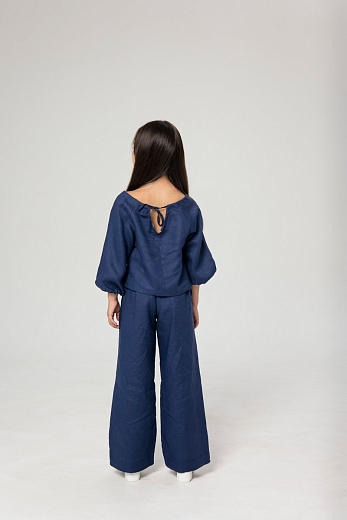 Костюм LINEN Navy от бренда Liqlo
