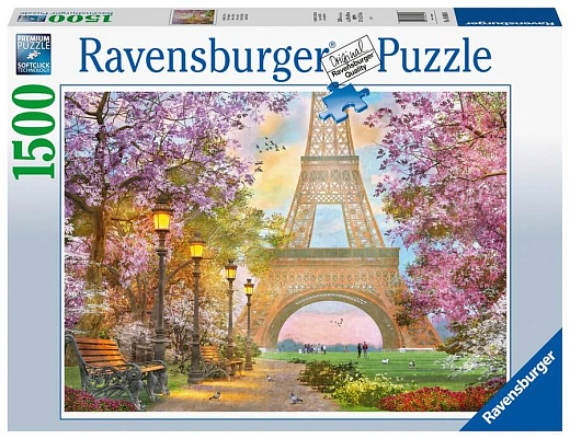 Пазл «Романтика Парижа», 1500 эл. от бренда Ravensburger