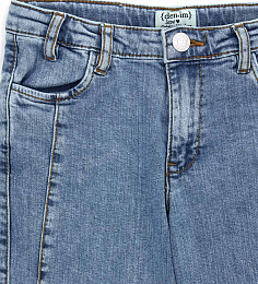 Джинсы-клеш синего цвета от бренда Original Marines