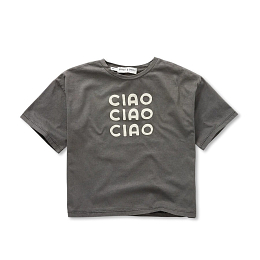 Футболка CIAO dark gray от бренда Sproet & Sprout Черный