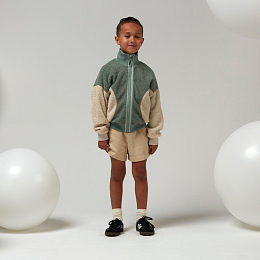 Бомбер JUNGLE CAT Iceberg green White gap grey от бренда Gosoaky