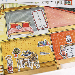 Магнитная игра Дом от бренда Egmont Toys