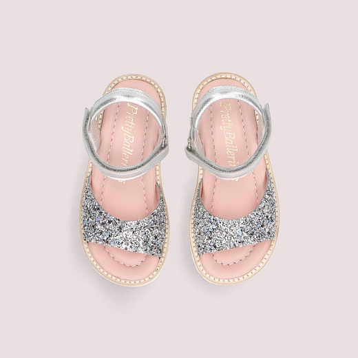 Сандалии TAYLOR TIFFANY AMI PLATA от бренда PRETTY BALLERINAS