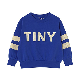 Свитшот BLUE LOGO от бренда Tinycottons