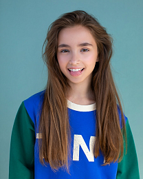 Свитшот Blue-Green от бренда Tinycottons