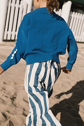 Брюки Blue stripes от бренда Tinycottons