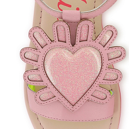 Сандалии Heart от бренда Billieblush