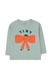 Лонгслив Orange Bow от бренда Tinycottons