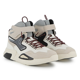 Кеды Milk с контрастной деталью от бренда Billieblush