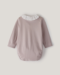 Набор боди с воротником розового, зеленого, белого цвета от бренда Anna Leon