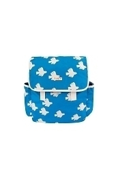 Рюкзак голубой с птичками от бренда Tinycottons