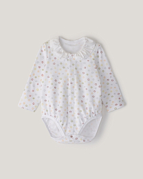 Набор боди с воротником розового и белого цвета от бренда Anna Leon