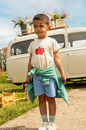 Футболка Apple от бренда Sproet & Sprout Бежевый