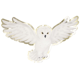 Тарелки Сова Гарри Потерра с золотом 8 шт от бренда Tim & Puce Factory