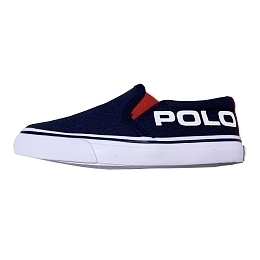 Кеды без шнурков NAVY CANVAS от бренда Polo Ralph Lauren