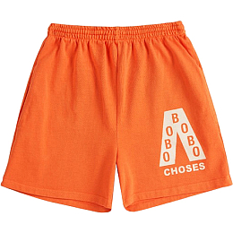 Шорты Orange Podium от бренда Bobo Choses