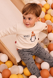 Свитшот Penguins и джоггеры от бренда Boboli