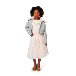 Куртка Silver в пайетках от бренда Billieblush