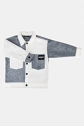Куртка джинсовая GREY-WHITE от бренда MINIKID